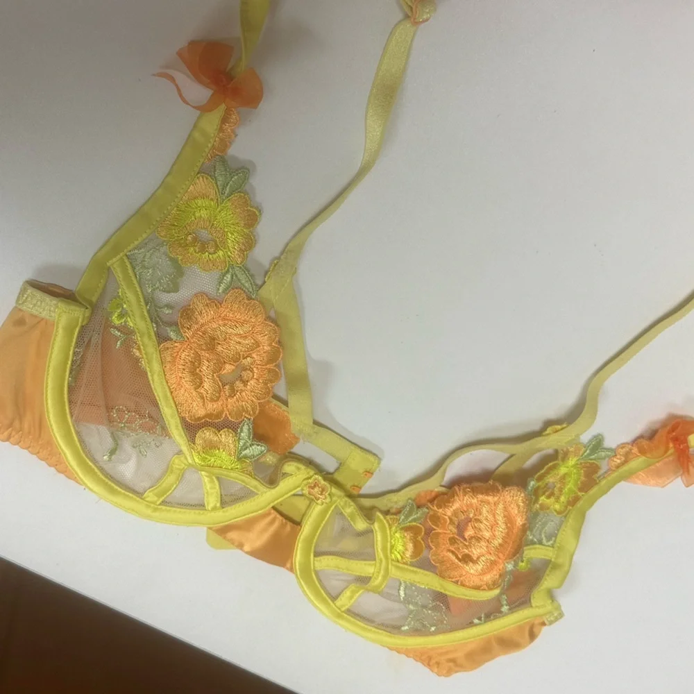 For Love And Lemons Floral Lace Bra Set of ***2!*** - Picture 2 of 3